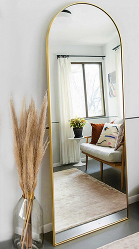Espejo Cuerpo Entero Arqueado Hierro 180x70 Moda Tendencia