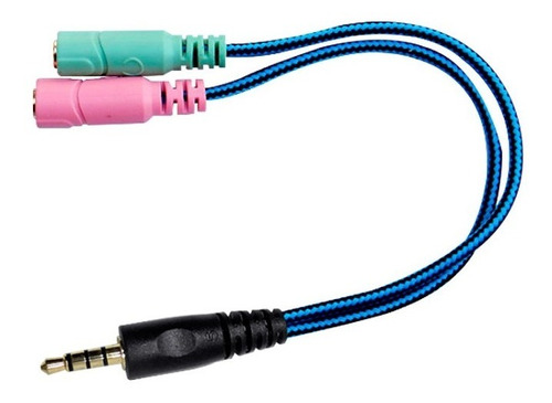 Adaptador 2 Stereo Hembra A Macho De 4 Contactos Nsadst3st2