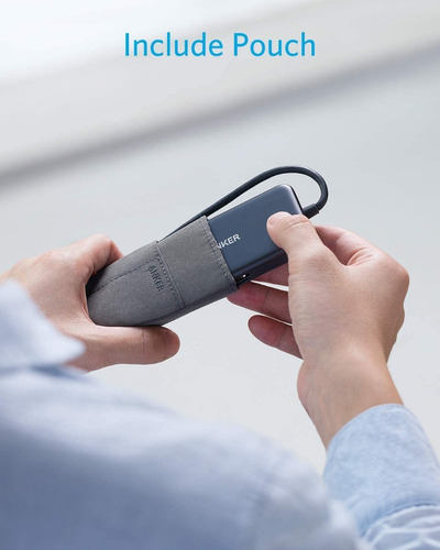 Imagen 7 de 7 de Hub Usb-c - Anker - 4 En 1 - 2 Usb-a - 1 Usb-c Pd - Hdmi