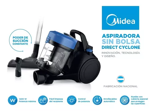 Aspiradora Sin Bolsa Midea DirectCyclone VS-MJ20TAR2 Azul