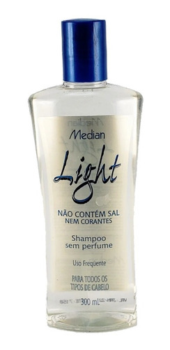 *2un Shampoo Sem Perfume Sem Sal Sem Corantes Median Light