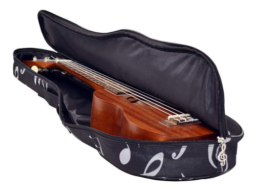 Bolsa Soprano Para Ukelele, 21 Pulgadas, Impermeable, Con No
