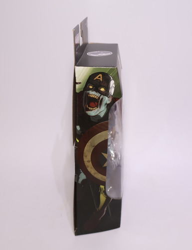 Capitán America Zombie Marvel Legends Con Pieza Baf What If (Usado)