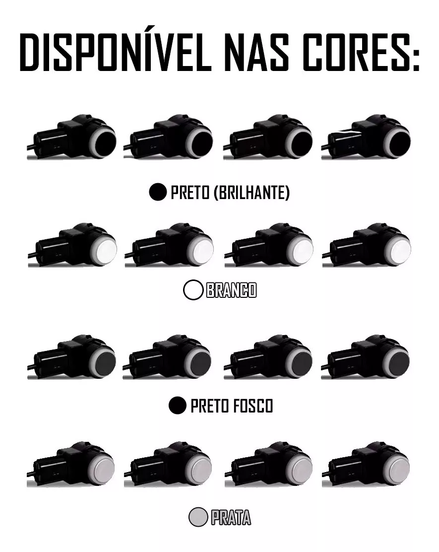 Primeira imagem para pesquisa de sensor estacionamento central multimidia