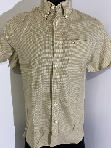 Camisa Tommy Hilfiger Manga Corta Custom Fit