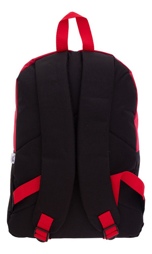 Mochila Escolar Juvenil Warner Bros Harry Potter Color Negro/rojo