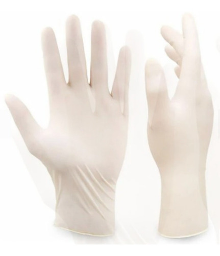 Guantes Latex Descartables Examinación Caja 100 U