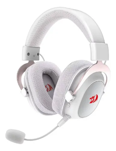Audifono Gamer Redragon Zeus Pro Wireless 7.1 Blanco