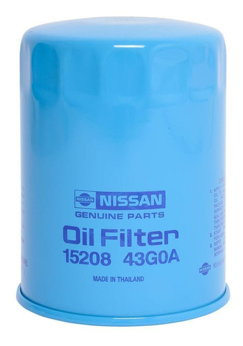 Imagen 1 de 5 de Filtro Aceite Nissan Pathfinder R50 Original