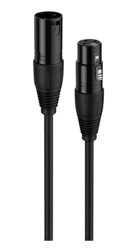 Cable Para Luces Dmx Iluminacion Canon Xlr De 6 Metros