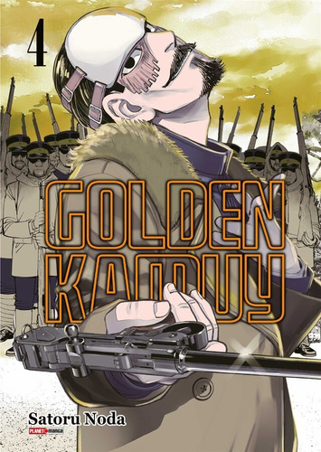 Golden Kamuy Vol. 4, de Noda, Satoru. Editora Panini Brasil LTDA, capa mole em português, 2019