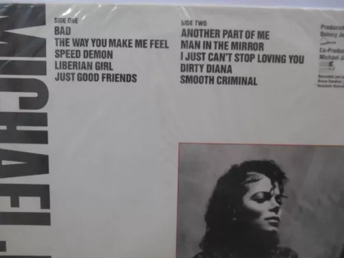 Vinilo Michael Jackson / Bad / Nuevo Sellado