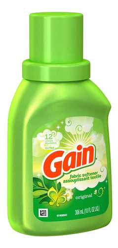 Gain Suavizante Liquido Original 10oz98092, Talla Unica, Mul