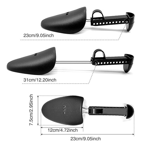 Horma Para Zapato Ajustable 5 Pares, Hormas Ensanchadoras