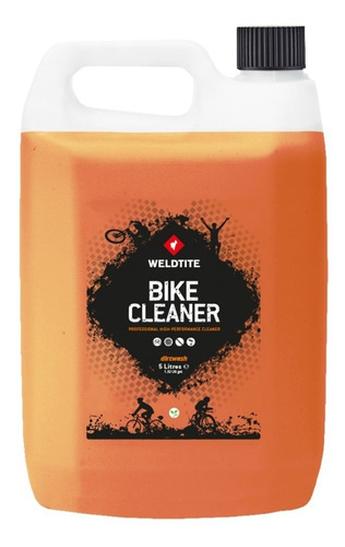 Bidon Líquido Limpiador Bicicletas Bike Cleaner Weldtite 5lt