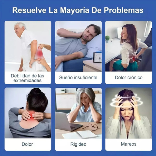 ;= Masajeador Eléctrico Tens Portátil Cuello Espalda