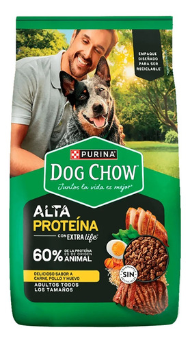 Dog Chow Adult Alta  Proteina X 21 Kg Oferton !!