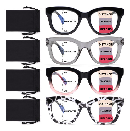 Gafas De Lectura Multifocales Progresivas Chofilord A5 2.25