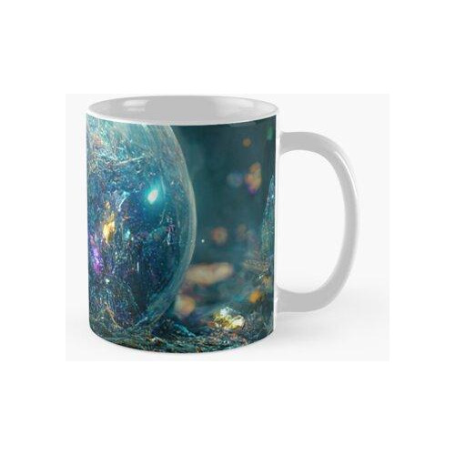 Taza Elaboradas Acuarelas Suaves De Ciencia Ficción Ultra Re