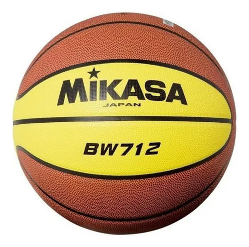 Pelota Basquet Mikasa Bw712 N 7 Basket Profesional Cuero Pu