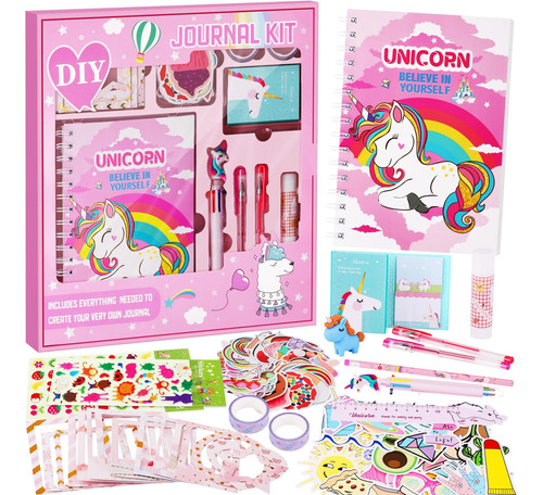 Homicozy Kit De Diario De Bricolaje Para Niñas, Regalos De U