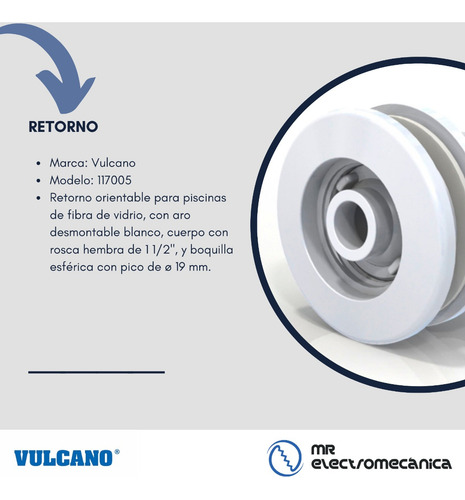 Kit Vulcano Instalación Piscina Plastico Skimmer Ancho 38cm