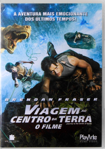 Dvd Viagem Ao Centro Da Terra O Filme 2008 Brendan Fraser