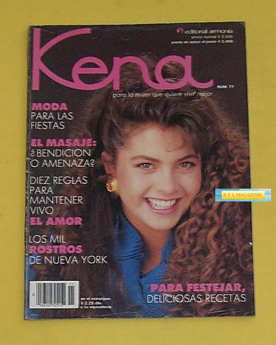 Lucero Revista Kena 1989 Manuel Landeta Montserrat Olver 