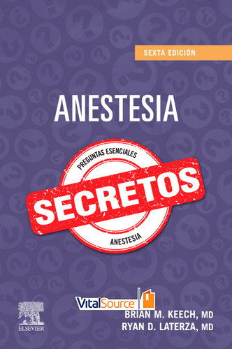 Libro Electrónico Anestesia. Secretos