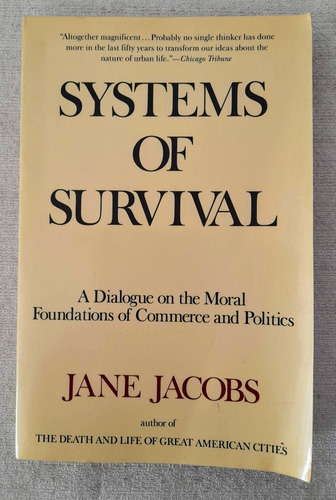 Systems Of Survival - Jane Jacobs - Vintage Books