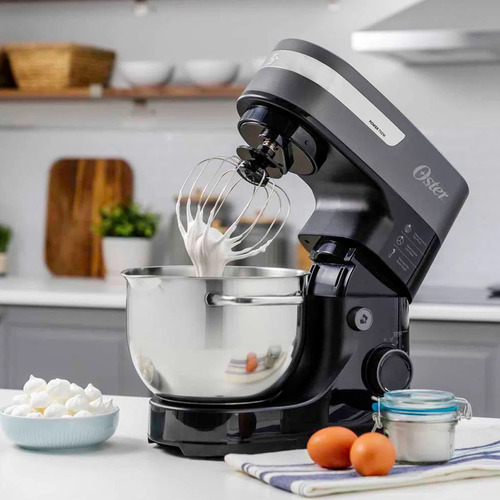 Batidora Planetaria Oster 3711 Color Negro Frecuencia 50 Hz