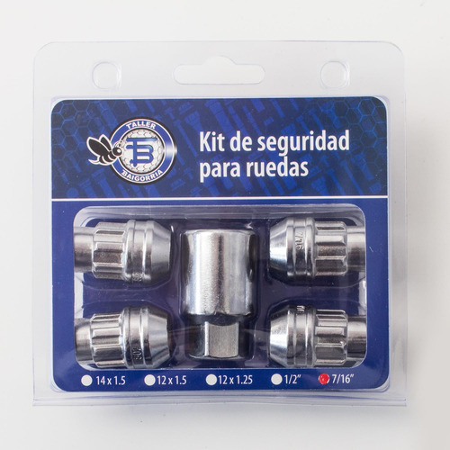 Kits De Seguridad Antirrobo Tuercas Chevrolet Pick Up Viejo