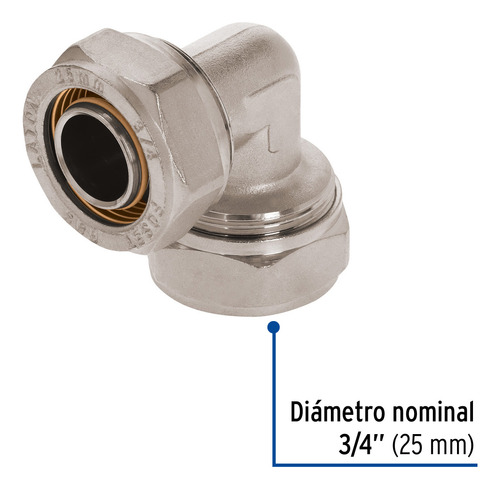 Codo 90° Para Pealpe 3/4¨ Foset 45920