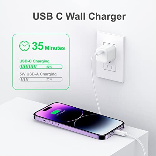 Charger Block Para Besgoods iPhone 15 Pro Max 14 13 12 11 Se