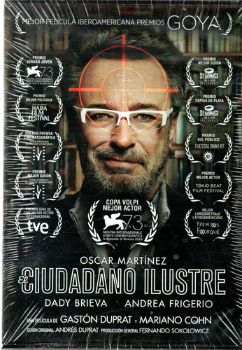 El Ciudadano Ilustre - Dvd Nuevo Original Cerrado - Mcbmi