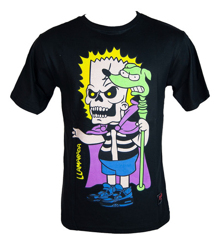 Remera Algodon Bart Skeletor Scareglow He Man Los Simpsons