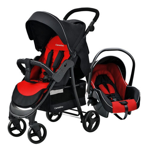 Coche City Travel Accesorios Rojo