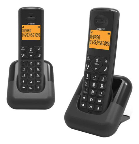 Telefono Inalambrico Duo Alcatel D610 Black - Revogames
