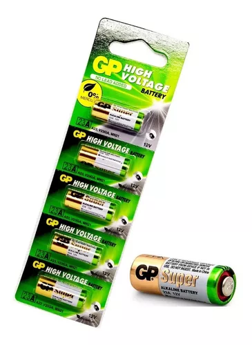 GENERICO Pack 5 Baterias Pila 23a 12v Control Remoto / 004017