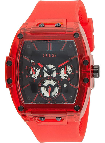 Reloj Pulsera  Guess Gw0203g5 Rojo