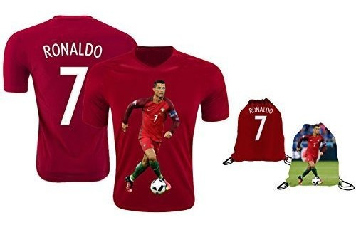 Ronaldo - Camiseta Estilo Jersey Para Niños, Diseño De Crist