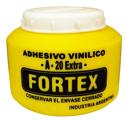 Adhesivo Vinilico Cola Fortex Carpinteria Madera X 250 Gr