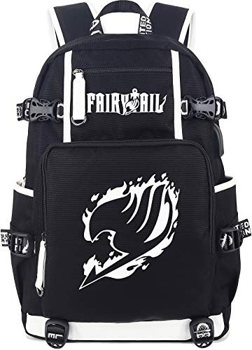 Anime Fairy Tail Luminous Backpack Cosplay Book Bag Moc...