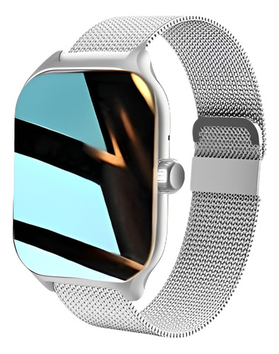 Reloj Smartwatch Inteligente P67 Metal Llamadas Y Mensajes 