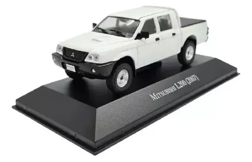 Miniatura Mitsubishi L200 ( 2000 ) 1:43 Carros Inesquecíveis