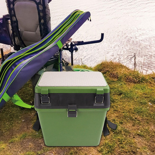 Pesca Multiuso Tackle Box Pesca Bucket Seat Travel Robusta