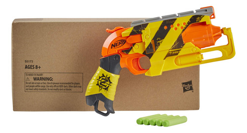 Nerf Zombie Strike Hammershot Blaster Acción De Martillo