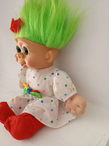 Muñeca Troll Con Ropa Original M.t. Vintage 1992 35cm (Usado)