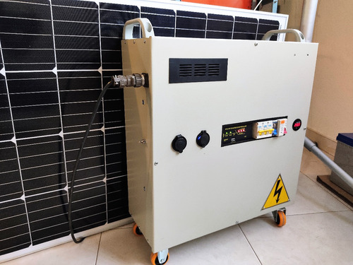 Kit Planta Panel Solar Monoperc Fv-500 Apto Minibar Nevera A