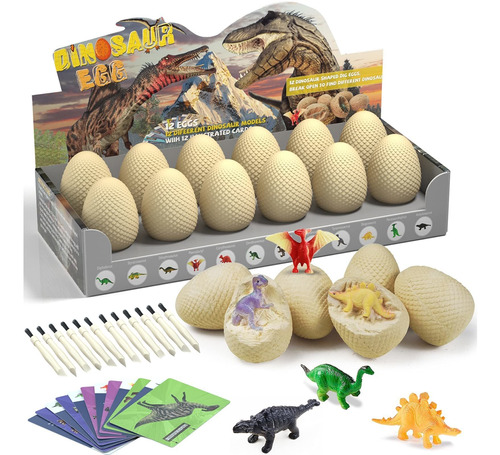 Huevos De Dinosaurio - Kit De Excavacin De Huevos De Dinosau